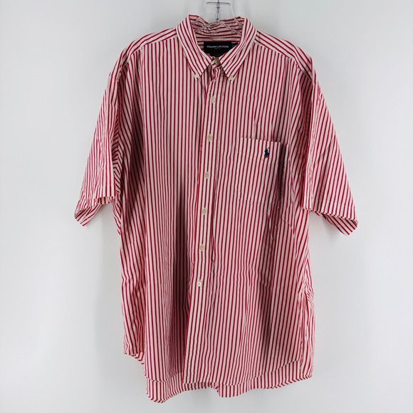 Ralph Lauren Golf Other - Ralph Lauren Golf Shirt Mens XL Tilden Vtg Striped Short Sleeve Button Down Pony